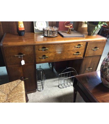 Antique Burl Wood Sideboard or Buffet